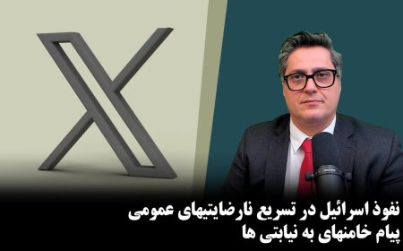 نفوذ اسرائیل در تسریع نارضایتیهای عمومی - پیام خامنه‌ای به نیابتی ها